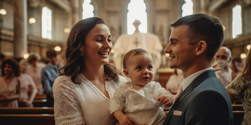 Studio B 07 Photographe Libourne Vanille Full Body Shot Baptism Catholic Church Smiling Young Pa 4c6ce944 0fba 487d 9873 8ac2e5c50b4b